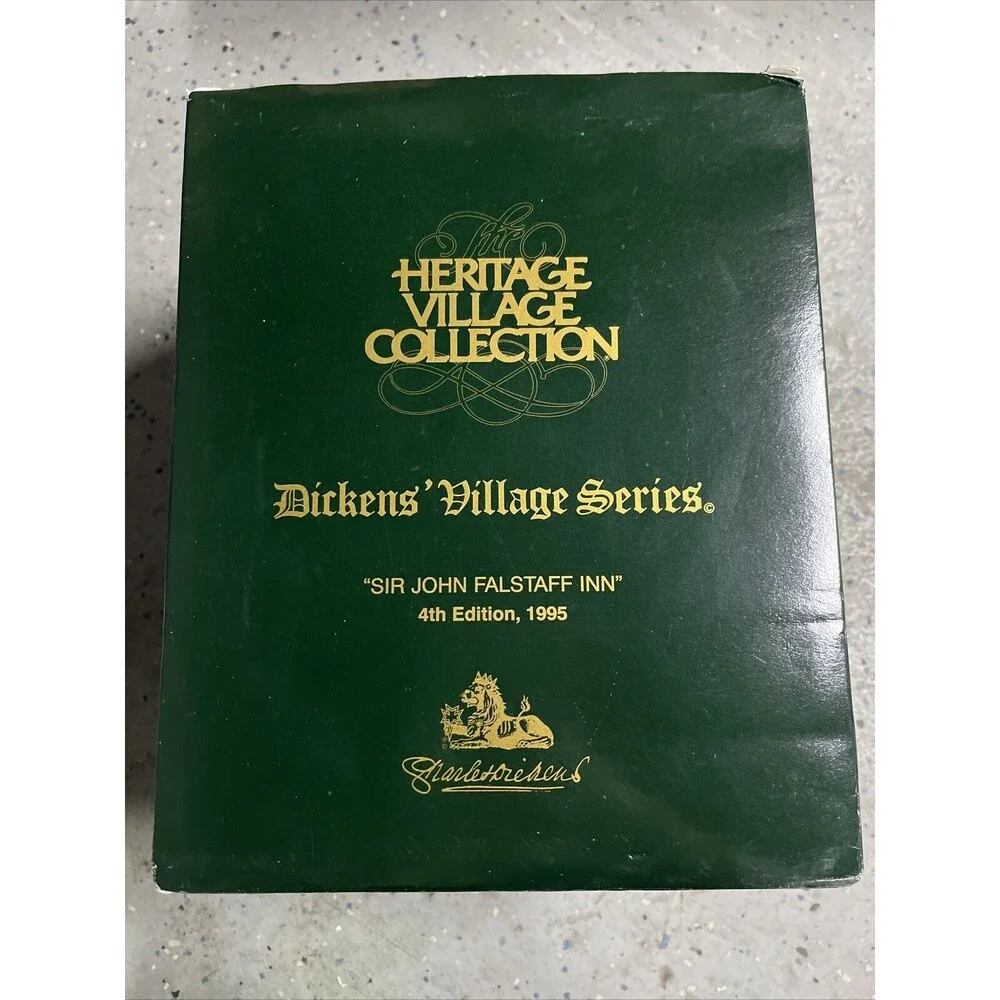 NIB Dept 56‎ - Dickens Village-Sir John Falstaff Inn, 4th Edition, 1995 Limited